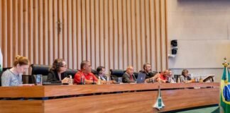 “Pedi água e me deram com creolina”, conta gari em comissão geral na Câmara Legislativa