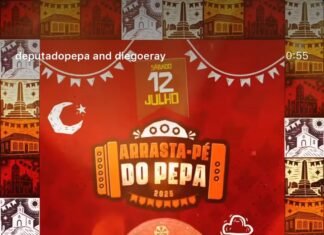 O Arrasta-Pé do Pepa tá chegando, minha gente!