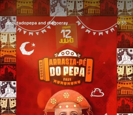 O Arrasta-Pé do Pepa tá chegando, minha gente!