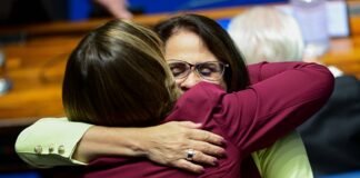 Damares elogia Leila do Vôlei e mostra que diálogo ainda é possível no Senado
