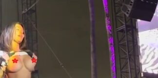 Vídeo: novinha se empolgou no show
