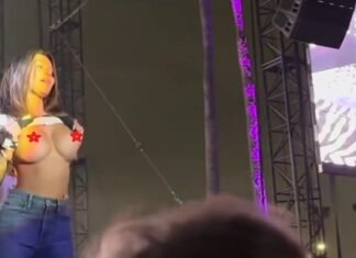 Vídeo: novinha se empolgou no show
