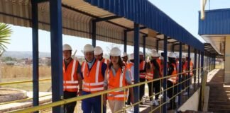 CPI do Rio Melchior inspeciona tratamento de efluentes em abatedouro