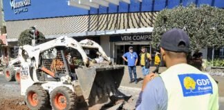 GDF começa reforma das faixas de pedestre de Taguatinga pela Avenida Comercial Sul