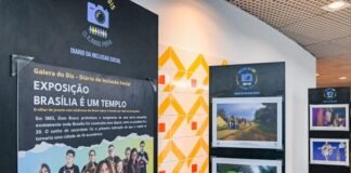 CLDF recebe exposição de fotógrafos PCDs sobre templos de Brasília