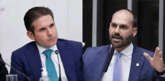 Motta rejeita Eduardo Bolsonaro como líder da Minoria