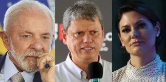 Quaest: Lula tem 52% de rejeição; Tarcísio, 40%, e Michelle, 61%