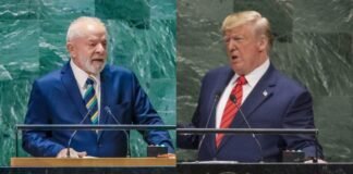 Trump e Lula: abraços, química, e discursos opostos