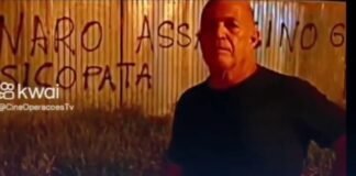 Vídeo: professor é detido após pichar muro com xingamentos a Bolsonaro