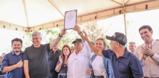 Governador inaugura primeira etapa de obras de modernização hídrica no Núcleo Rural Rio Preto, em Planaltina