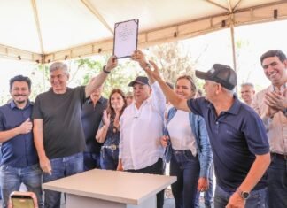 Governador inaugura primeira etapa de obras de modernização hídrica no Núcleo Rural Rio Preto, em Planaltina