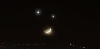Para ver hoje: Lua e Saturno formam alinhamento visível a olho nu nesta sexta-feira (29)
