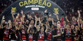 Ranking da CBF: Flamengo segue líder e Corinthians sobe para segundo