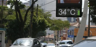 Calor intenso essa a segunda-feira