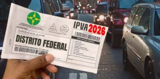 IPVA 2026: placas com final 1 e 2 vencem nesta segunda no DF