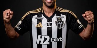 Atlético-MG anuncia o lateral-esquerdo Renan Lodi