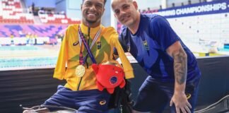 Astro paralímpico, Gabrielzinho enaltece treinador: “Mente pensante”