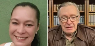Filha de Olavo de Carvalho é encontrada morta em casa aos 56 anos