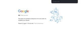 Google ‘fora do ar’ no início da noite intriga usuários