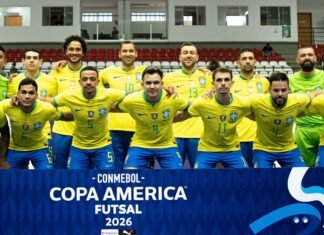 Brasil enfrenta Peru para avançar à final da Copa América de futsal