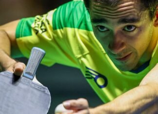 Calderano fica com bronze em Doha após derrota para jovem chinês