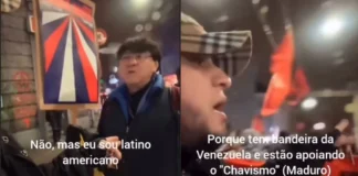 Venezuelano confronta ato pró-Maduro na Suíça e vídeo viraliza