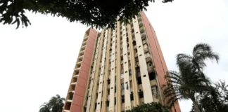 165 kg de explosivos vão implodir Torre Palace Hotel em Brasília