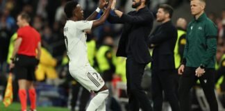 Vini Jr. comanda goleada do Real sobre Mônaco na Liga dos Campeões