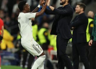 Vini Jr. comanda goleada do Real sobre Mônaco na Liga dos Campeões