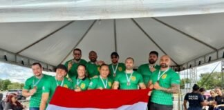 PCDF conquista medalha de bronze no Cabo de Guerra Masculino na VIII Olinsesp