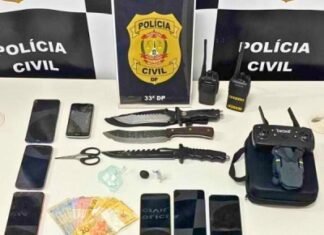 33ª DP prende dupla por tráfico de drogas em operação em Santa Maria