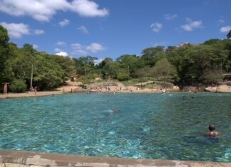 Piscinas da Água Minerasão fechadas sem previsão de reabertura