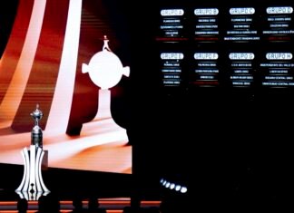 Conmebol sorteia grupos da Copa Libertadores 2026