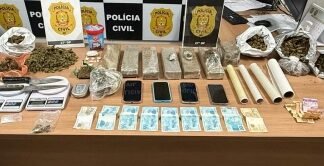 27ª DP desarticula “entreposto” de drogas e prende dupla por tráfico