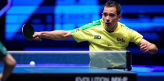 Calderano bate croata e vai às quartas de WTT WTT Champions, na China