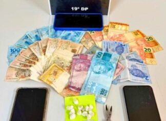 19ª DP prende um e apreende menor por venda de drogas