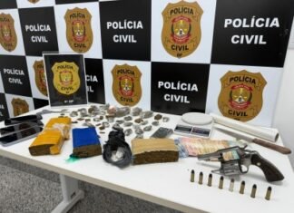 PCDF prende homem por tráfico de drogas e apreende entorpecentes e arma de fogo no Varjão