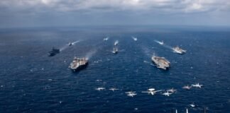 EUA destroem 16 navios lança-minas do Irã perto de Ormuz