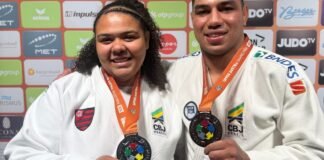 Com mais 2 pódios, Brasil encerra Grand Prix de judô com 6 medalhas