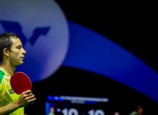 Hugo Calderano perde de algoz olímpico e cai em torneio na China