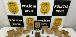 PCDF prende cinco por tráfico e associação com sistema de delivery