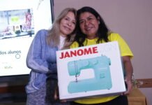 Agulha, linha e oportunidade: curso gratuito no Sobradinho Shopping aposta na costura para mudar histórias