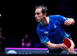 Hugo Calderano avança para quartas da Copa do Mundo de tênis de mesa