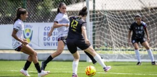 JUBs Futebol contam com campo exclusivo para o futebol feminino