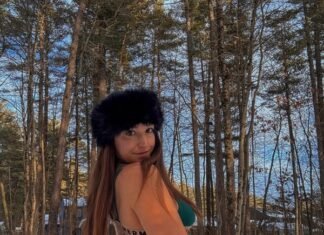 Celina Jacklyn te esina como se esquentar no frio