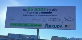 PSD e Arruda ocupam vácuo do GDF nos 66 anos de brasilia