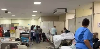 Superlotado Hospital de Base remarca exames e gera revolta