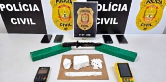 PCDF dois por tráfico e associação em Santa Maria