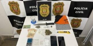 Homem é preso por tráfico na QR 207 em Santa Maria/DF