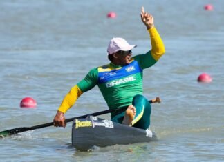 Brasil leva dois ouros na Copa do Mundo de canoagem e paracanoagem
